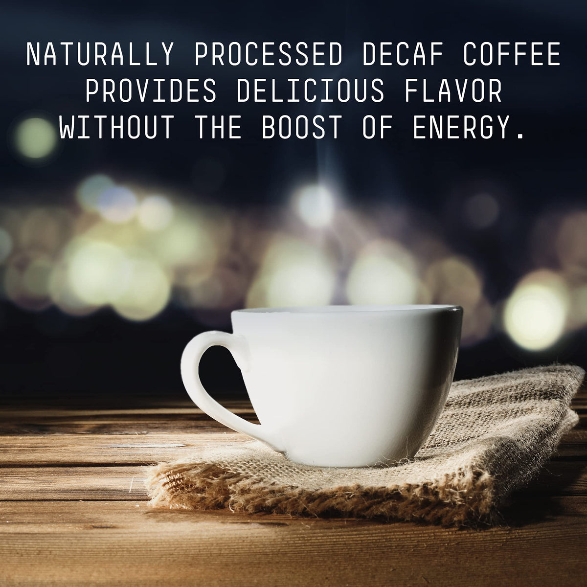 Stone Street Decaf Coffee Beans, Medium Roast, Swiss Water Process, Whole Bean, 1 LB