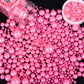 Sprinkles for Cake Decorating, Hot Pink Pearl Sprinkles Mix for Ice Cream, Cupcake, Baking, Cookies, Cake toppings