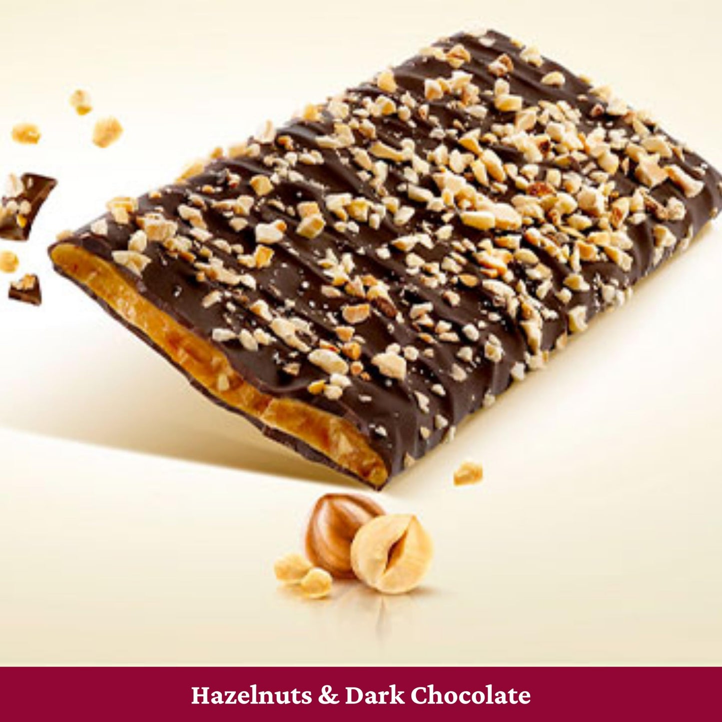 Quaranta Florentine Brittle 8 Pack Variety - Italian Confectionery With Dark & White Chocolate - Raspberries Crumble, French Car