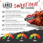 Lane's Sweet Heat Rub Seasoning, All-Natural BBQ Brisket Rub Goes Well with Butt Rub Seasoning, No MSG Brisket Seasoning &, Made