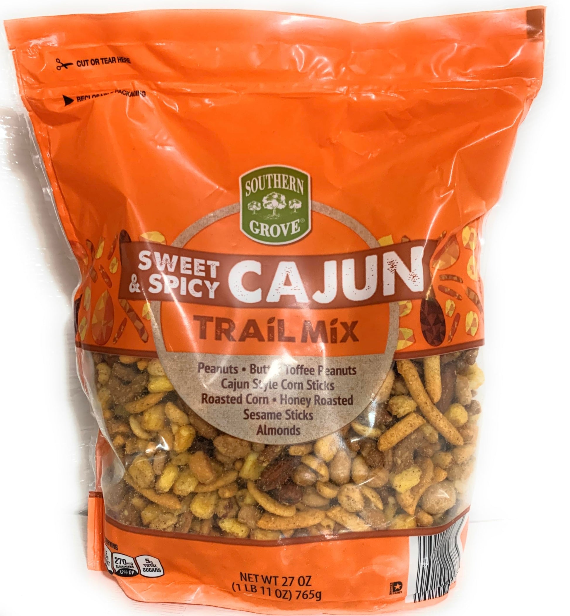 Southern Grove Sweet and Spicy Cajun Trail Mix