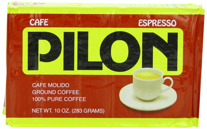 Pilon Espresso Coffee, 10 Ounce (Pack of 6)