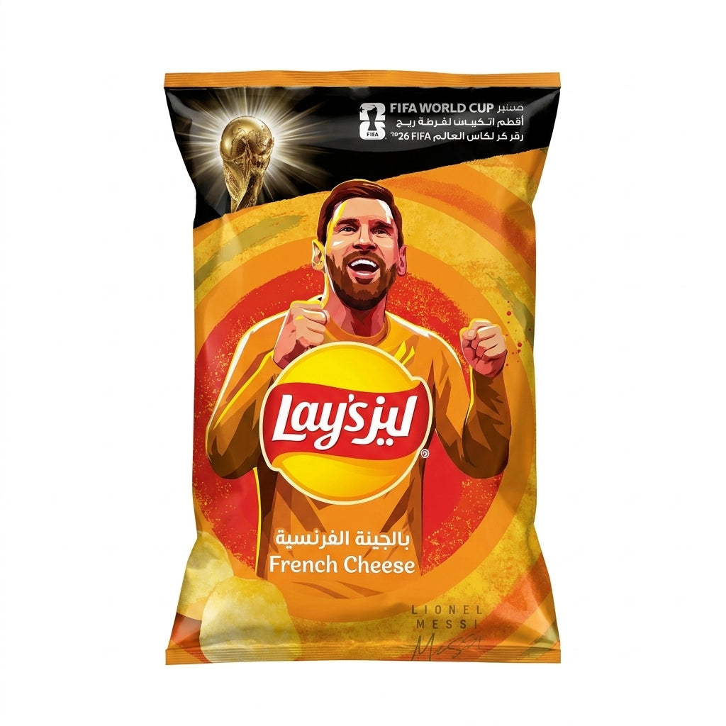 Lay's French Cheese Chips 25g - FIFA World Cup 2026 Limited Edition