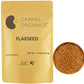 CARMEL ORGANICS Flax Seeds Whole, Non-GMO, 7.5 Ounce, High in Omega-3, No Added Preservatives