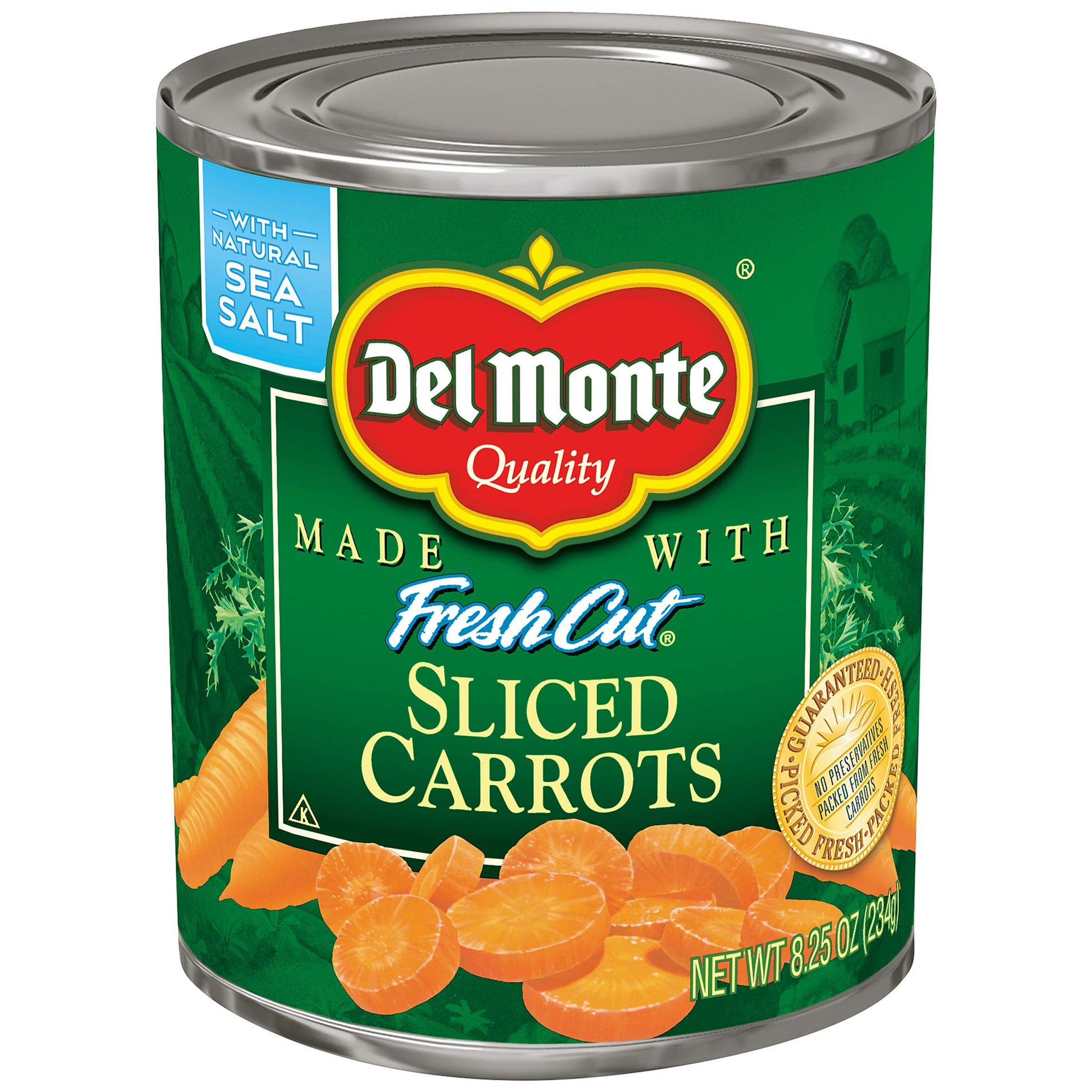Del Monte Sliced Carrots  8.25 Oz
