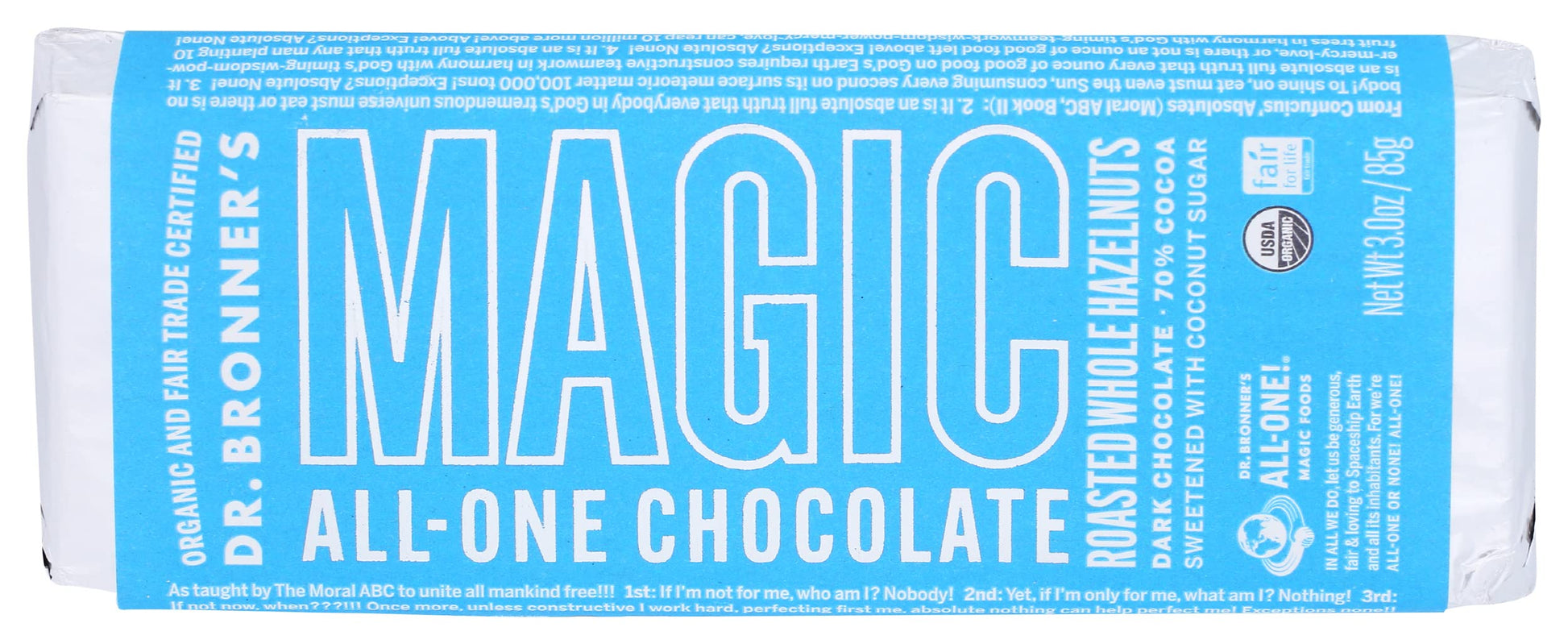 Dr Bronners Dr Br Chocolate Roasted Hazelnuts 3 Ounce