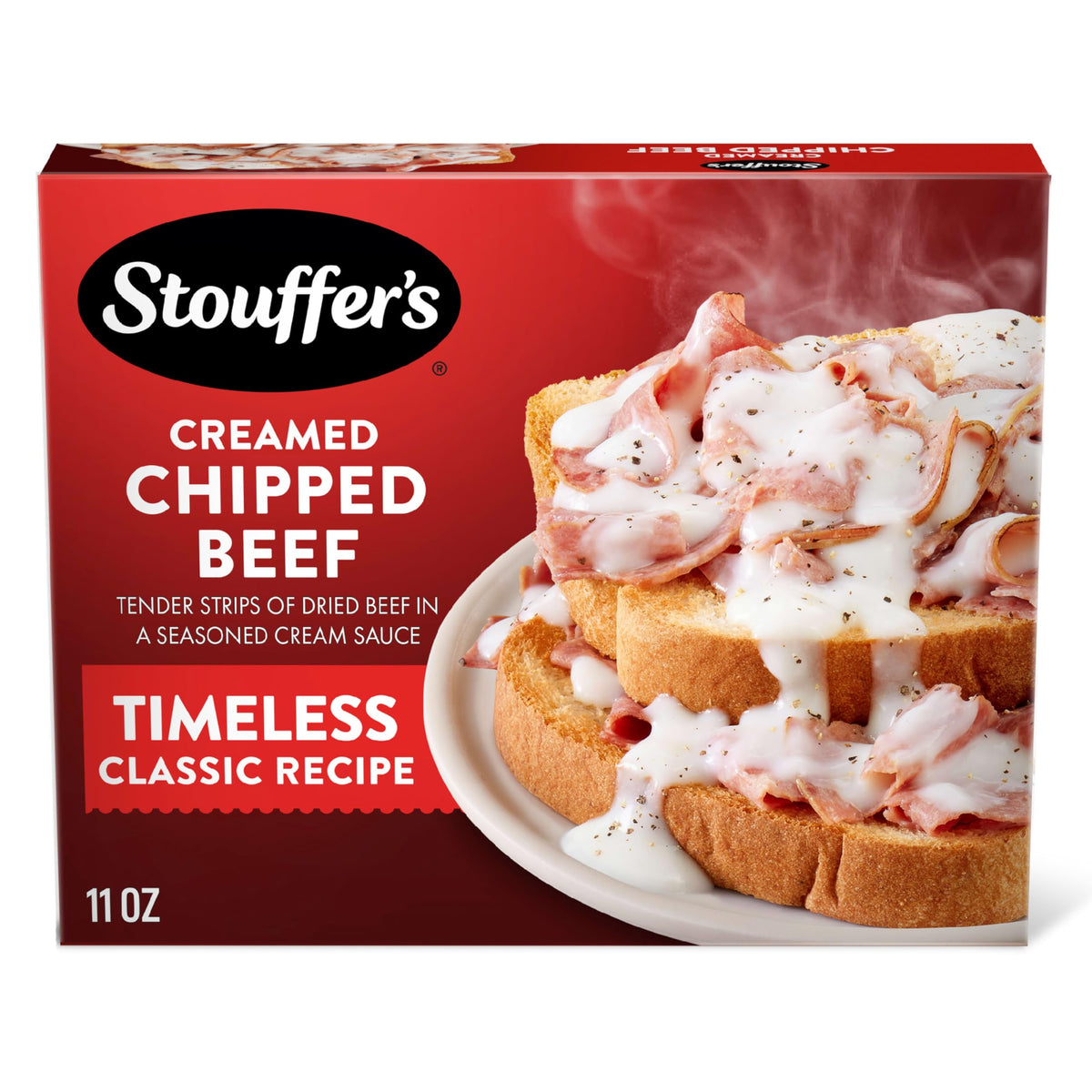 Stouffers Creamed Chipped Beef, Frozen Meal,10018