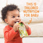 Happy Baby Organics Stage 2 Baby Food Pouches, Gluten Free, Vegan & Healthy Snack, Clearly Crafted Fruit & Veggie Puree, Fruit & Veggie Variety Pack, 4 Ounces (Pack Of 16), Large Online Retailer Limited Availability