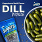 Giants Dill Pickle Sunflower Seeds - Sunflower Seeds Bulk, Big Sunflower Seeds To Eat, Roasted & Flavored For Eating, Pickle Sun