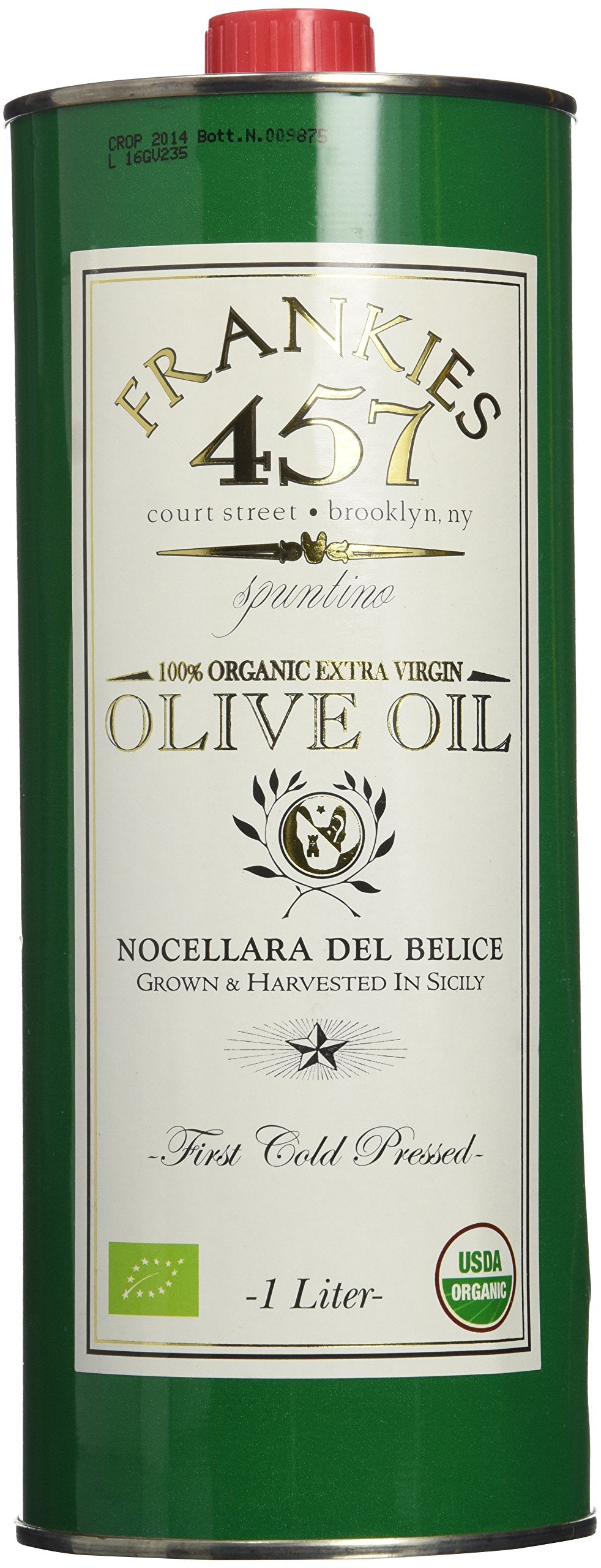 Frankies 457 Spuntino Extra Virgin Olive Oil - 1 Liter