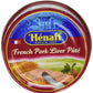 Hénaff Pork Liver Pâté, 4.5 oz (130g), French Style, Rich Flavor, Pack of 1