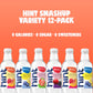 Hint Water Smashup Variety Pack, 3 Bottles Each of: Blueberry Lemon, Cherry Blackberry, Peach Raspberry, and Strawberry Kiwi, Ze