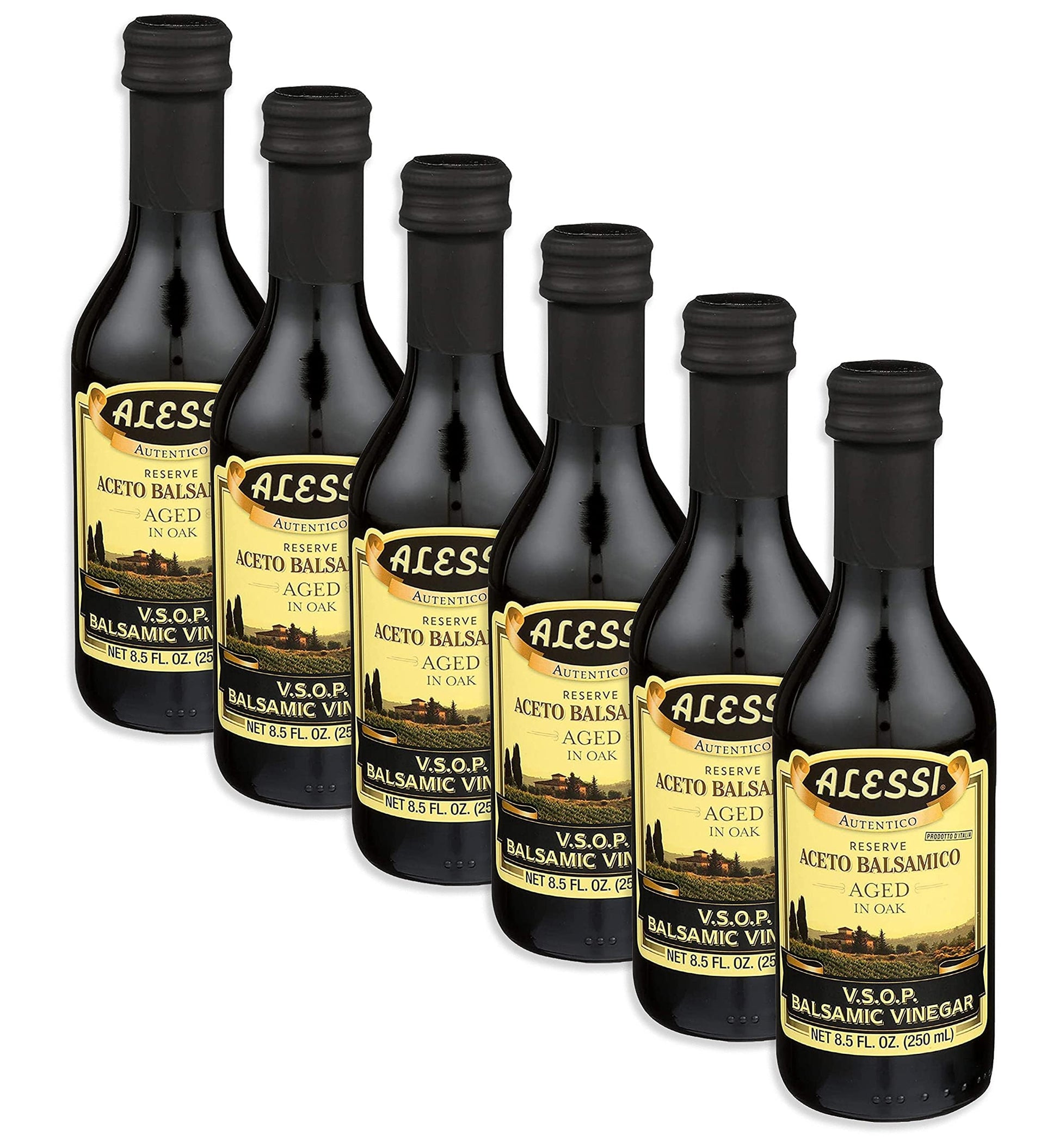 Alessi V.SO.P Balsamic Vinegar, 8.5Ounce (6 Pack)