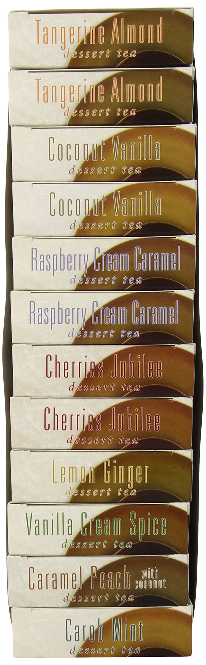 Davidsons Tea Assorted Dessert Teas - 8 Count Tea Bags (Pack of 12) - Model 2097