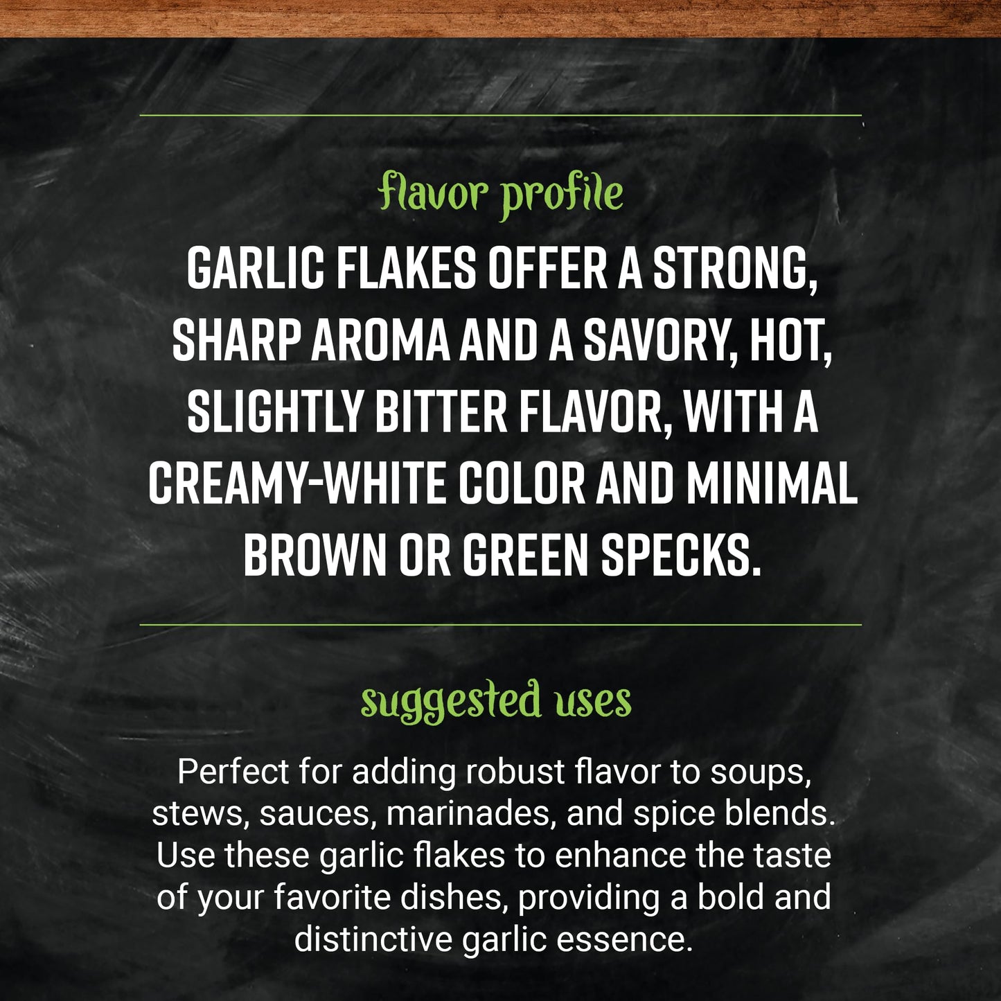 Frontier Garlic Flakes 2.64 oz. Bottle (a)