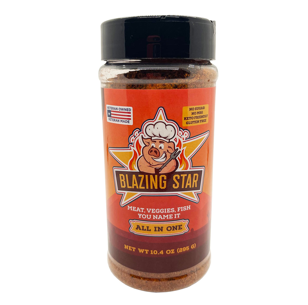 Blazing Star Bbq All In One Seasoning, Shaker Spice Mix 10.4 Oz