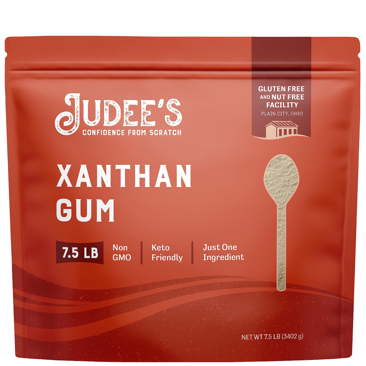 Judees Bulk Xanthan Gum 45 Lb (7.5Lb Pack Of 6) - 100% Non-Gmo - Keto-Friendly, Gluten-Free And Nut-Free - Pure Food Grade - Bak