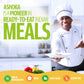 Ashoka Ready To Heat Vegan Curries 1932, Fenugreek Leaves & Green Peas, All-Natural Curry, Shahi Methi Matar, Kosher Certified, Camping Friendly Indian Food, Gluten-Free, No Preservatives, Pack Of 1
