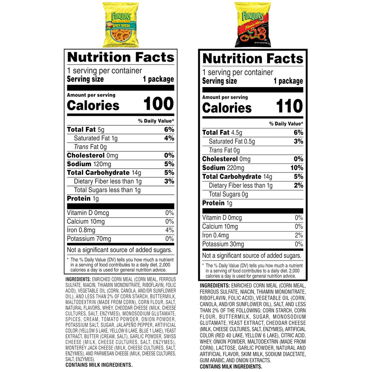 Funyuns Onion Flavored Rings, Variety Pack, 0.75 Ounce (Pack Of 40)