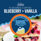 Java Factory Coffee Pods Blueberry Flavored for Keurig K-Cup malt-inspired, 40 Count, Model JFR BS40