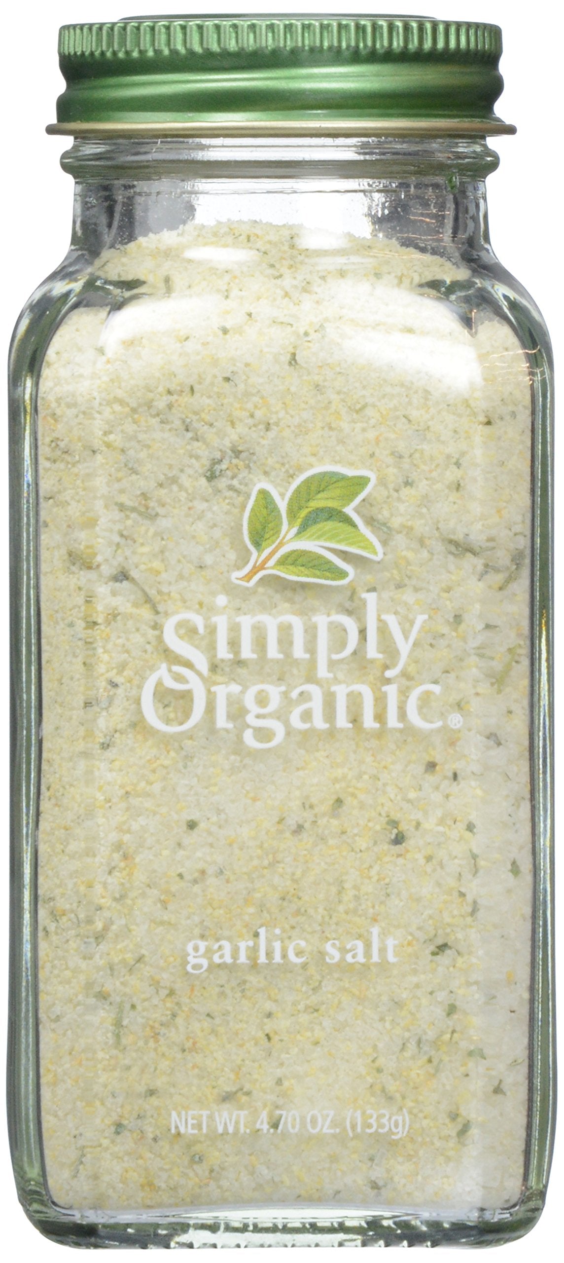 Simply Organic Garlic Salt, Certified Organic | 4.7 oz