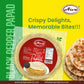 Aiva Pappadums (Indian Lentil Wafer Snack) Black Pepper Papad 200G (Pack Of 3)