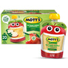 Motts No Sugar Added Applesauce, 3.2 oz clear pouches, 20 pack