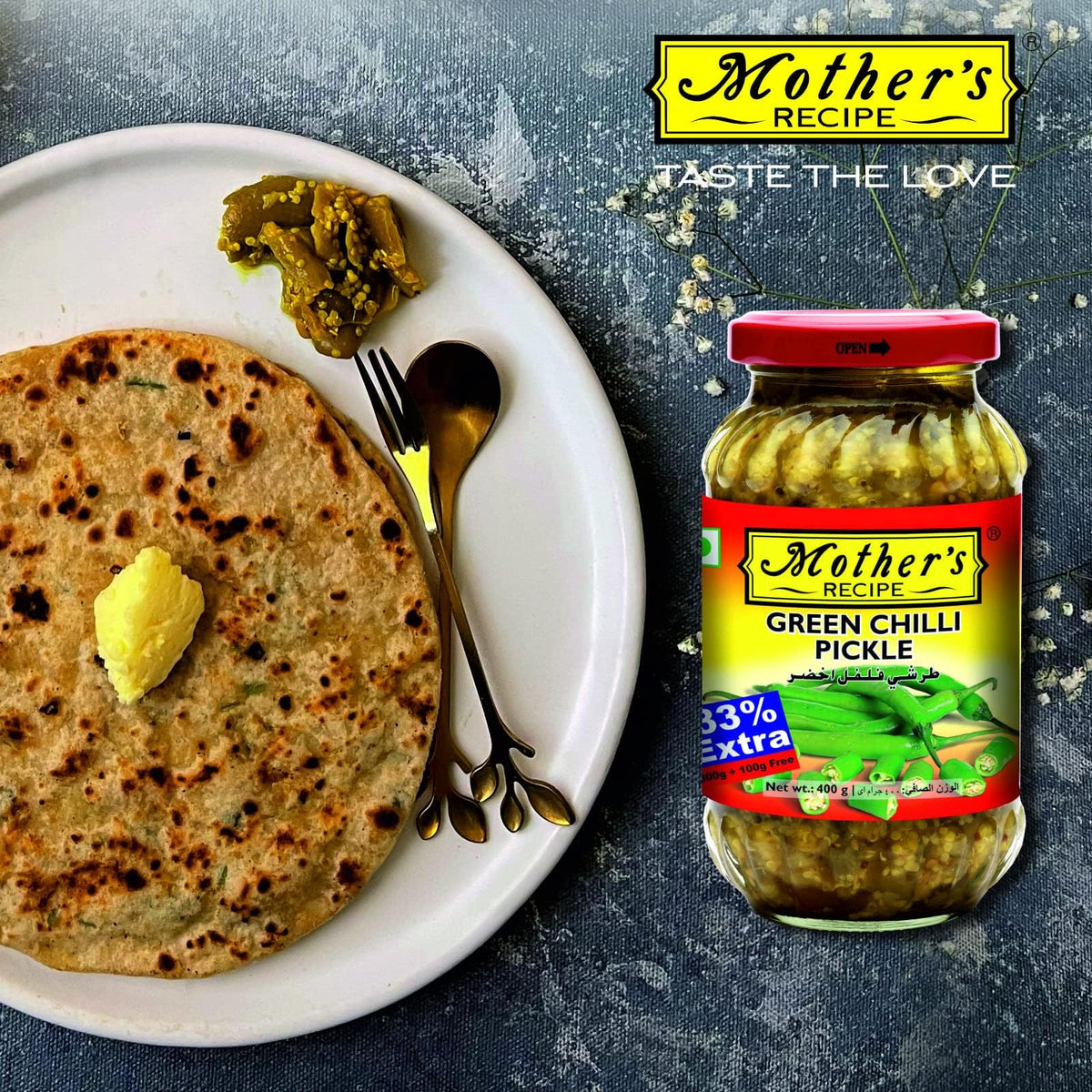 Mother'S Recipe Green Chilli 500 Gm