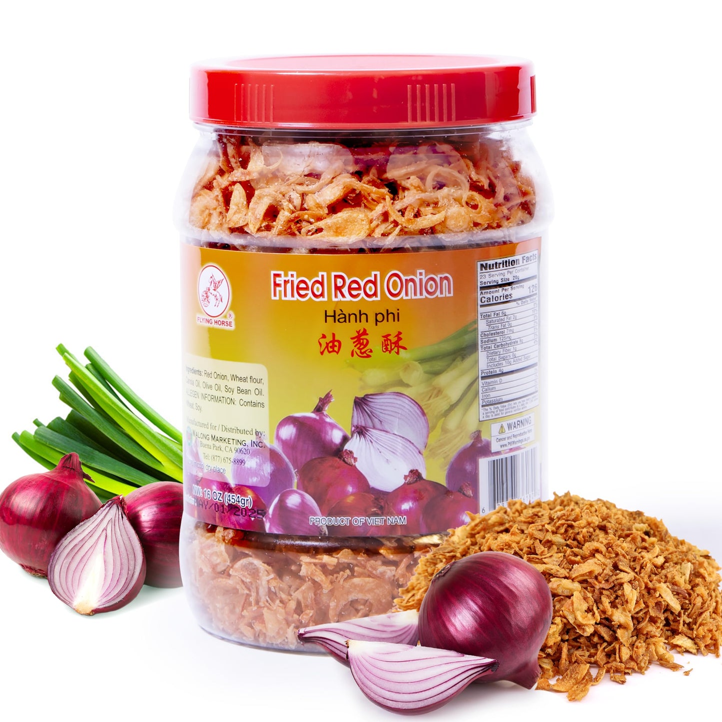 16 OZ Fried Red Onion (Hanh phi)