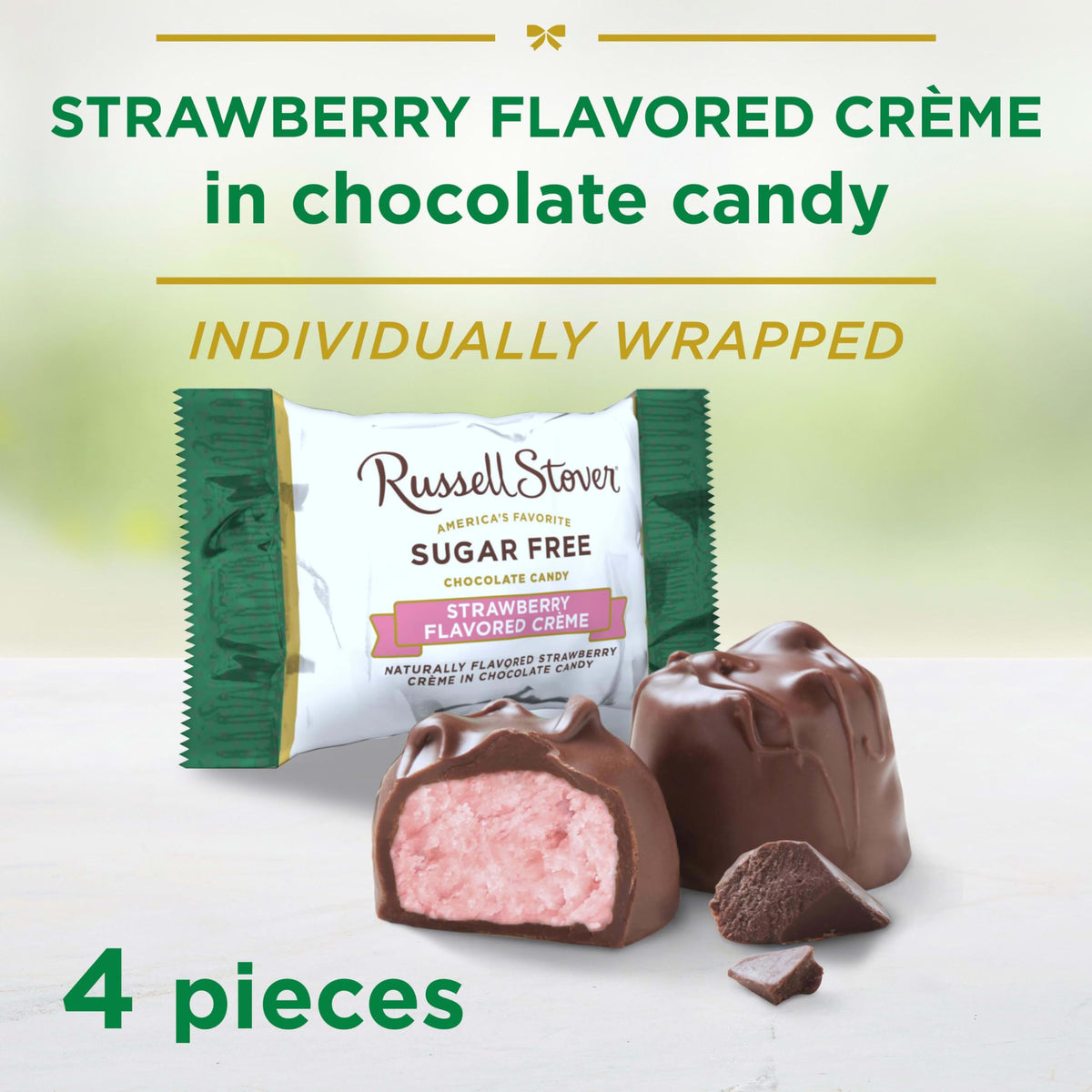 Rsc 2Oz Sf Mc Strawberry Creme Peg Bag