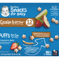 Gerber Snacks for Baby Grain & Grow Puffs To Go, Strawberry Apple, Non-GMO Puffed Grain Baby Snack for Crawlers, Pack of 1 Box