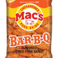 Mac'S Pork Rinds, Fried Pork Skins, Chicharrones, Bbq - Barbecue (3 Ounce Bags (Pack Of 12))