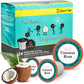 Smart Sips Coffee Coconut Rum Flavored Coffee Pods, Medium Roast, 24 Count for Keurig K-Cup Brewers