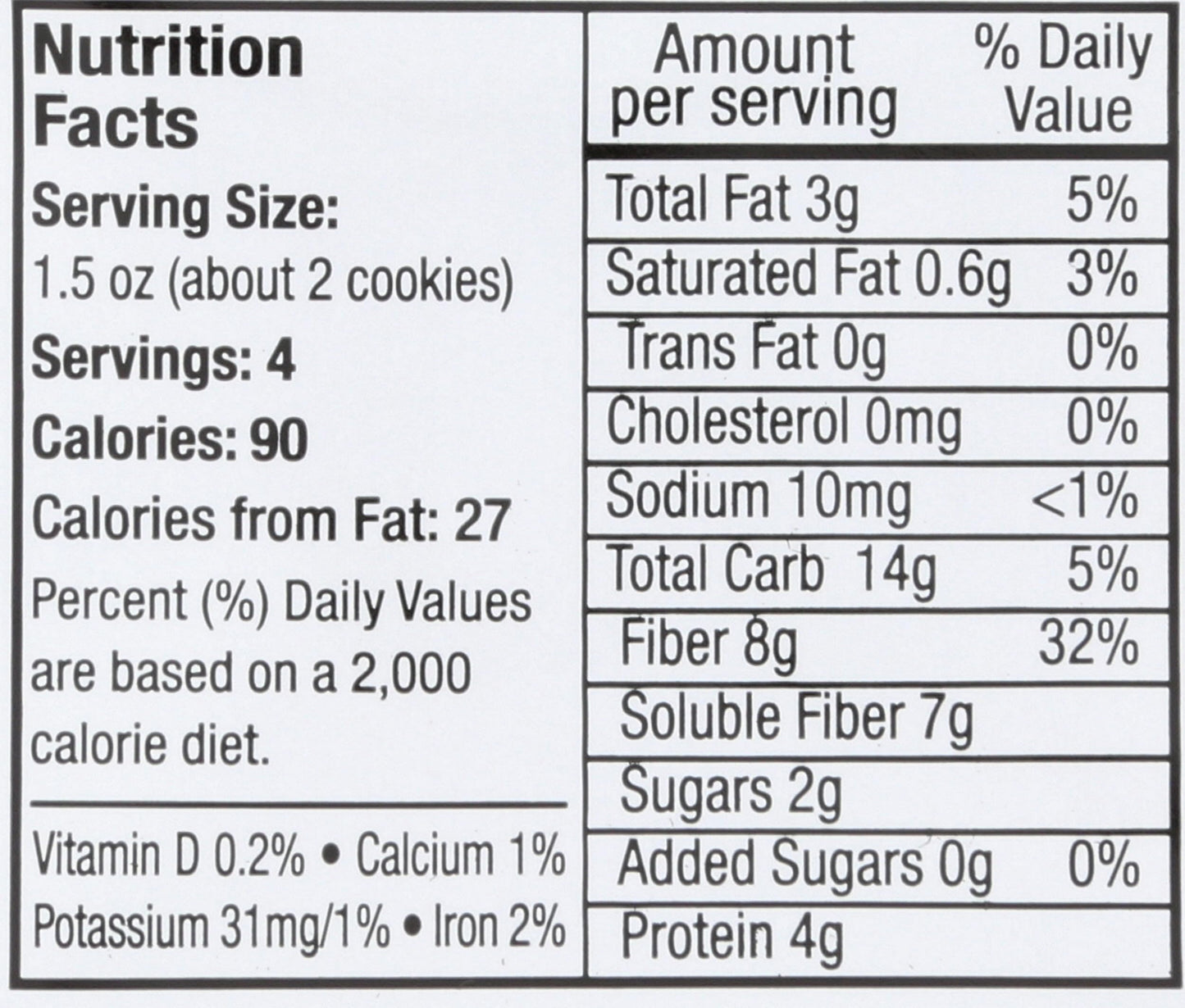ALYSSA'S Oatmeal Bites - Gluten Free Cookies, Low Carb, Keto Snacks, 6 oz Pack