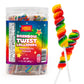 LAETAFOOD Rainbow Swirl Lollipops - 30 Count Jar, Tutti-Frutti Flavor, Individually Wrapped Twisty Suckers, Large Jar