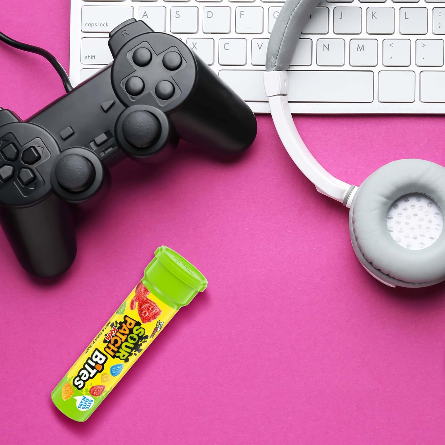 SOUR PATCH KIDS Bites Soft & Chewy Candy  12-1.8 oz Tubes