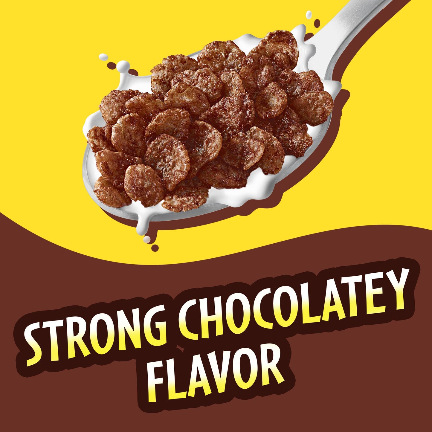 Post Cocoa Pebbles Breakfast Cereal, Gluten Free, Cocoa Flavored Crispy Rice Cereal, Breakfast Snacks, 19.5 Oz