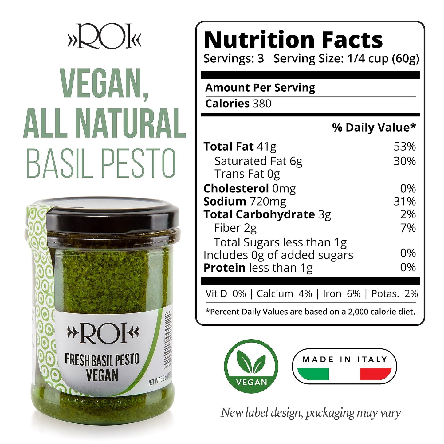 Roi Pesto Sauce Trio Set – Sun-Dried Tomato, Artichoke, And Fresh Ligurian Basil (Genovese Dop) Pestos – Italian Food Gift, Made In Italy – 6.3 Oz (180G) Variety Pack