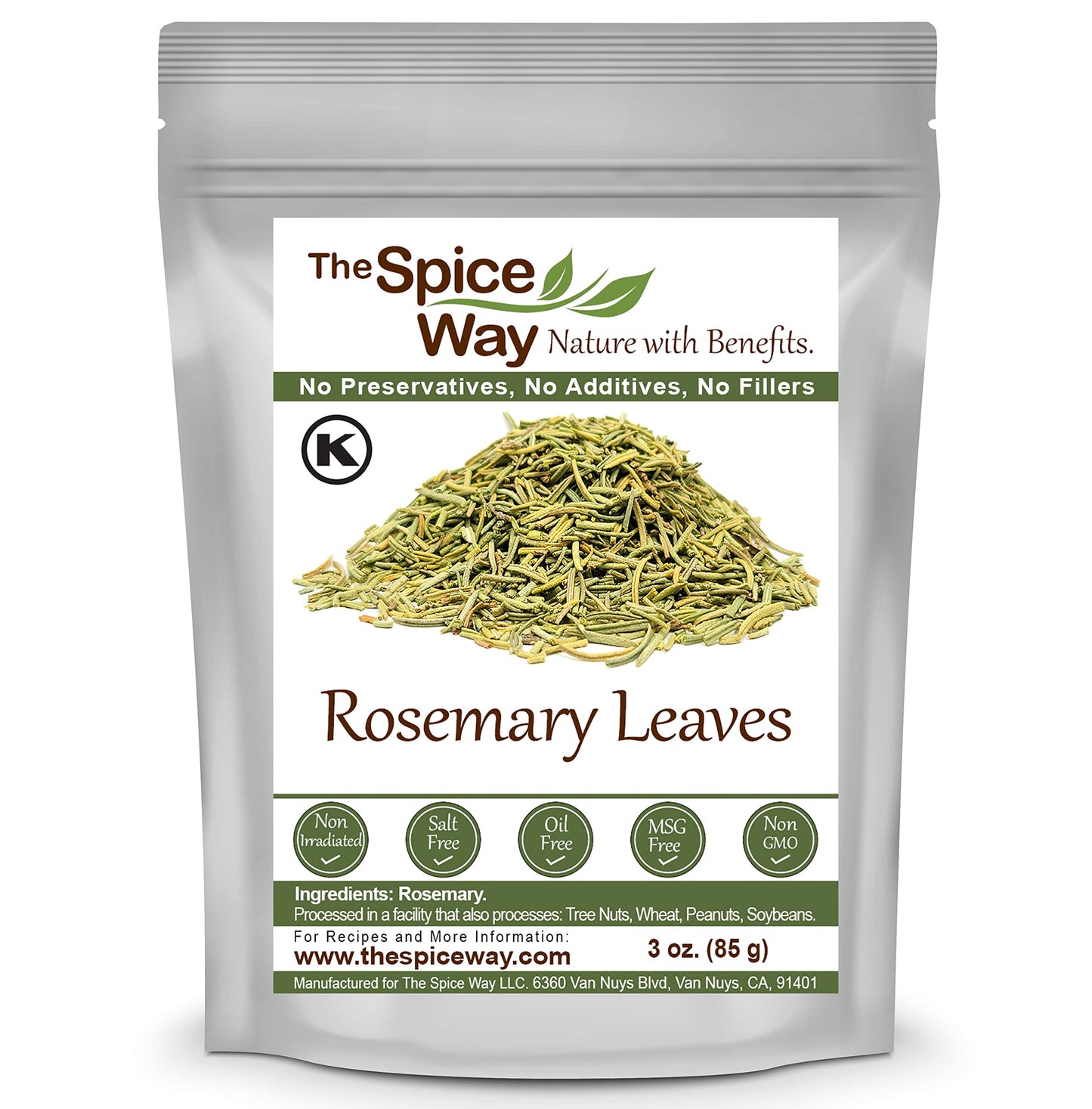 The Spice Way Rosemary Leaves - (3 Oz)