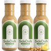 Miso Caesar Dressing (Pack of 3) - Seed Oil Free Salad Dressing Made w/Avocado Oil - Refined Sugar Free, Dairy & Gluten Free Dip