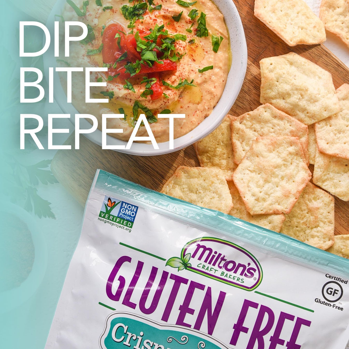 Milton'S Craft Bakers Gluten Free Crispy Sea Salt Crackers - Baked Sea Salt Crackers, Non-Gmo Project Verified, Kosher, Certifie