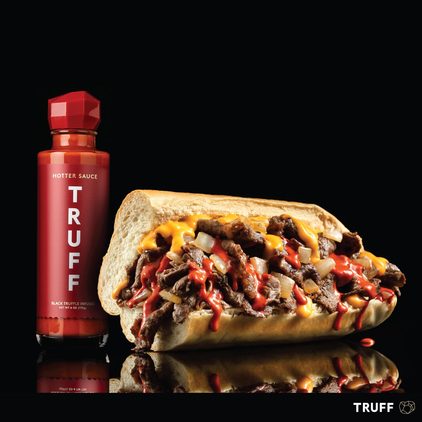 TRUFF Spicy Lovers Pack - TRUFF Hotter Sauce, TRUFF White Hotter Sauce, and TRUFF Black Truffle Arrabbiata Pasta Sauce - Spicy T