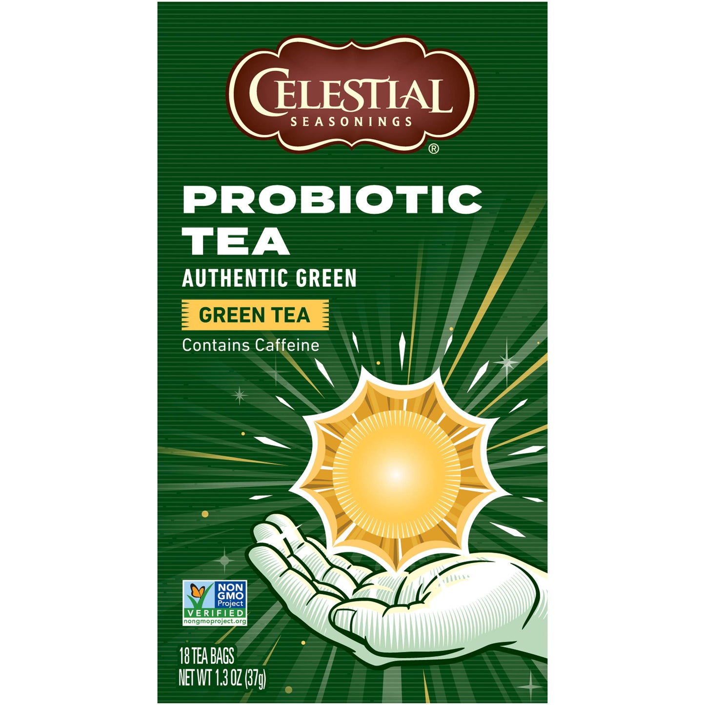 CS TEA PROBIOTIC GREEN ( 6 X 18 BAG  )
