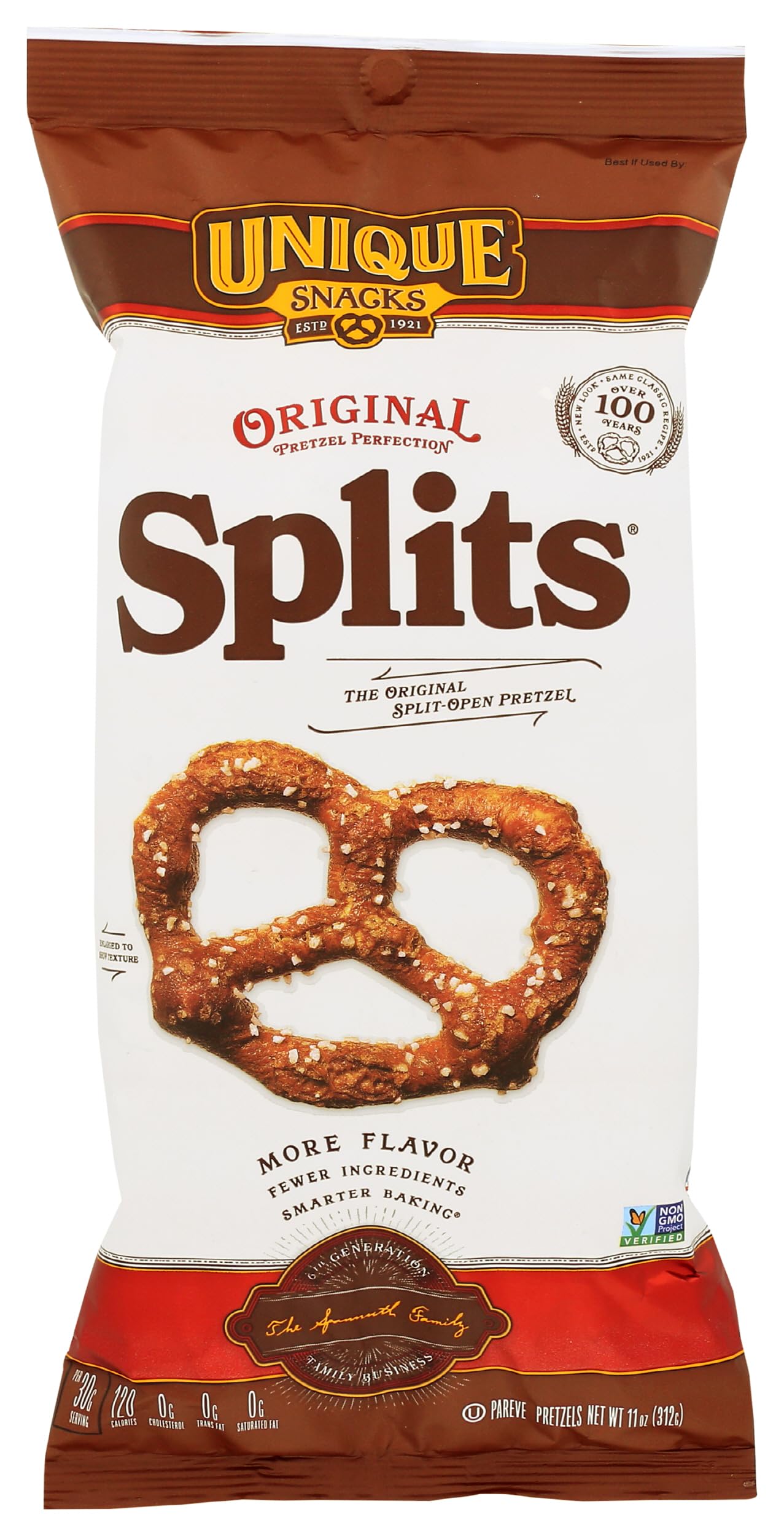 Unique Pretzels Splits, 11 Oz