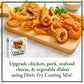 Dixie Fry 10-Ounce Original Recipe Coating Mix for Fried Chicken, Pork Chops & Seafood - Pack of 6