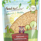 Food to Live Nutritional Yeast Flakes, 1 Pound - Fortified Large Flakes, Inactive, Unsweetened, Vegan Thickener, Bulk. Good Sour