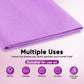 Homexcel Microfiber Glass Cleaning Cloths 6 Pk, Lint Free Streak Free, Reusable Microfiber Cleaning Cloth For Cleaning Windows,