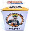 Boston America Naruto Shippuden Ichiraku Ramen Candy - Ramen Noodle Shapped Gummy Candy in Carry Out Shapped Collectible Tin - O