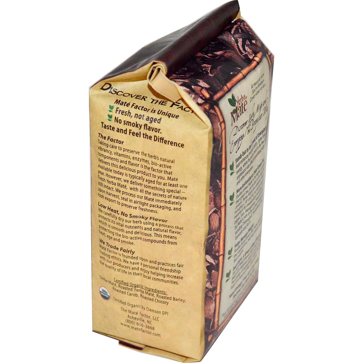 Maté Factor Dark Roast Coffee, 12 oz Bag