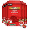Twinings English Breakfast Black Tea 72 K-Cup Pods for Keurig, 12 Count (Pack of 6) Smooth, Flavourful, Robust, Caffeinated, Enj